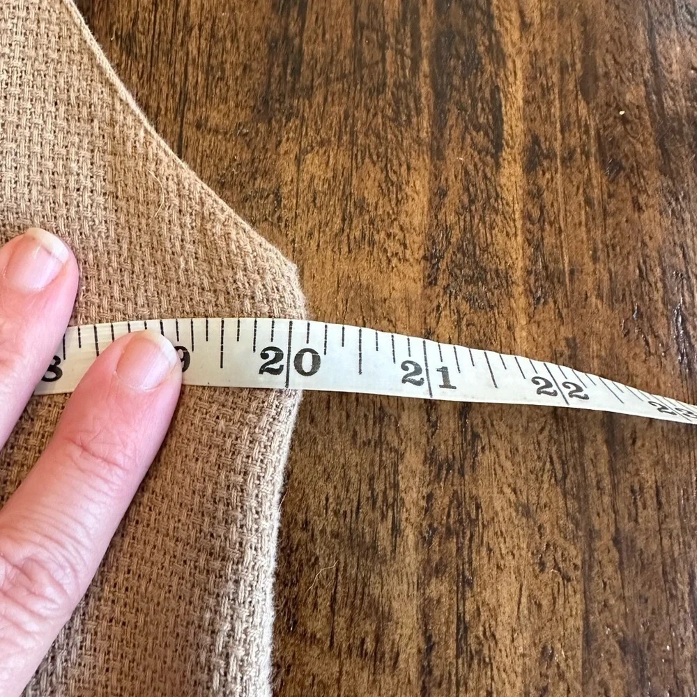 FORELLI | Vintage Boho, Western Textured 100% Cotton Vest, Size 14/16